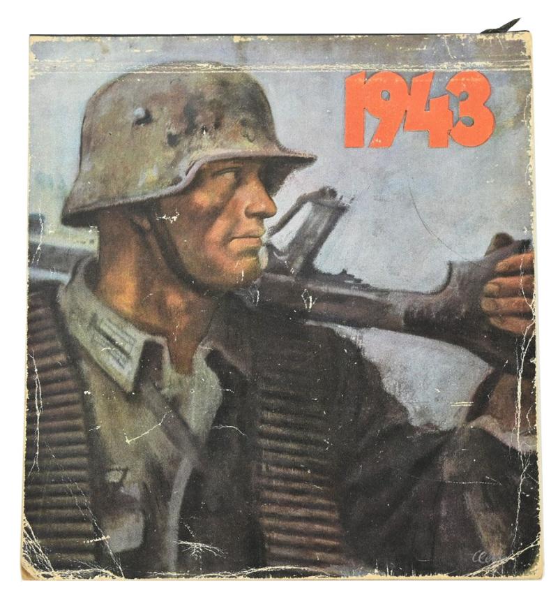 German WH Heeres Kalender 1943