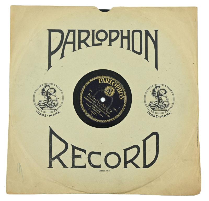 German Third Reich Era Music Record 'Wachttruppe Berlin'
