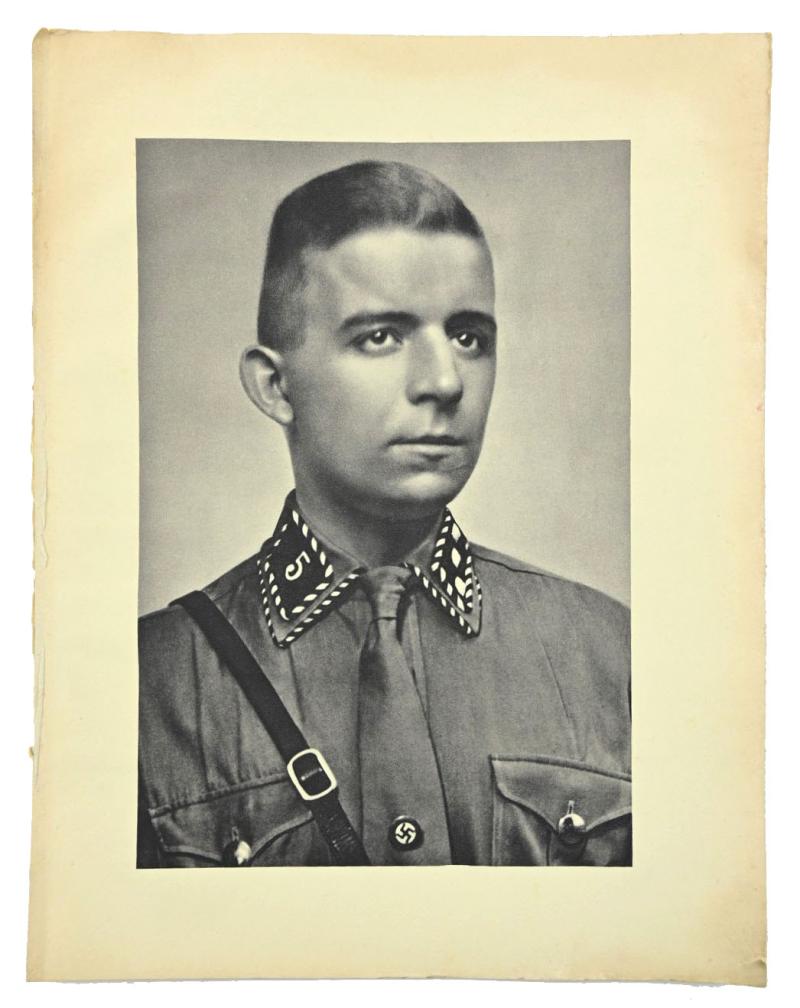 German Picture Print of Horst Wessel