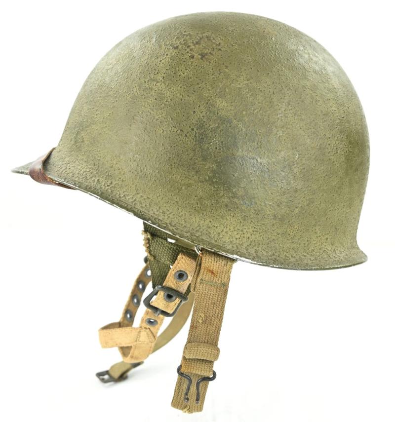 US WW2 M1 Fixed Bale Original Paratrooper Helmet