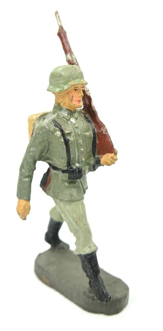 German Elastolin Toy Figure 'Infantry'