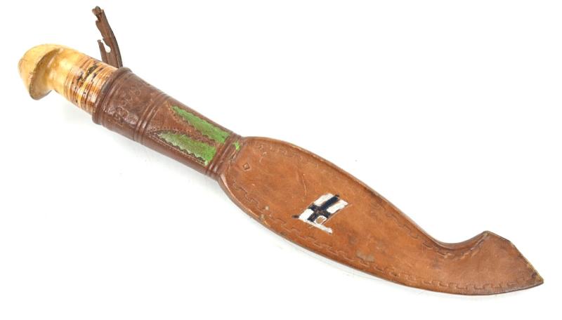 Finnish WW2 Puukko Fighting Trench Knife