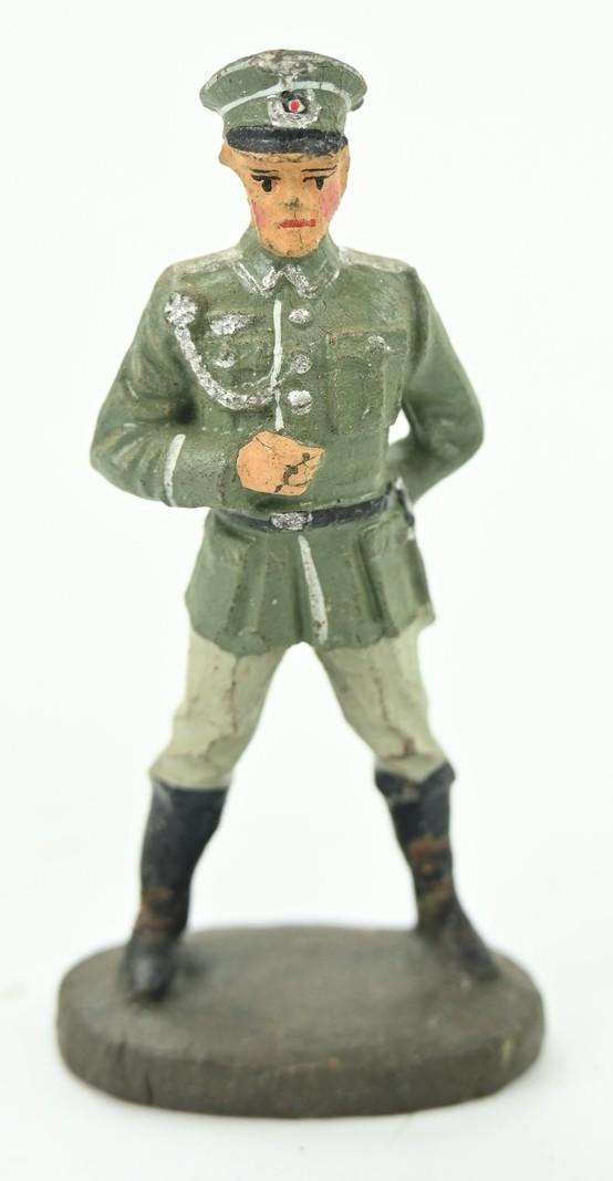 German Elastolin Toy Figure 'Officer'