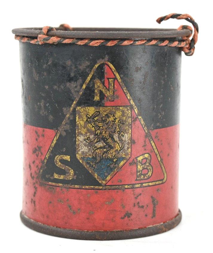 Dutch NSB Money Collecting Can