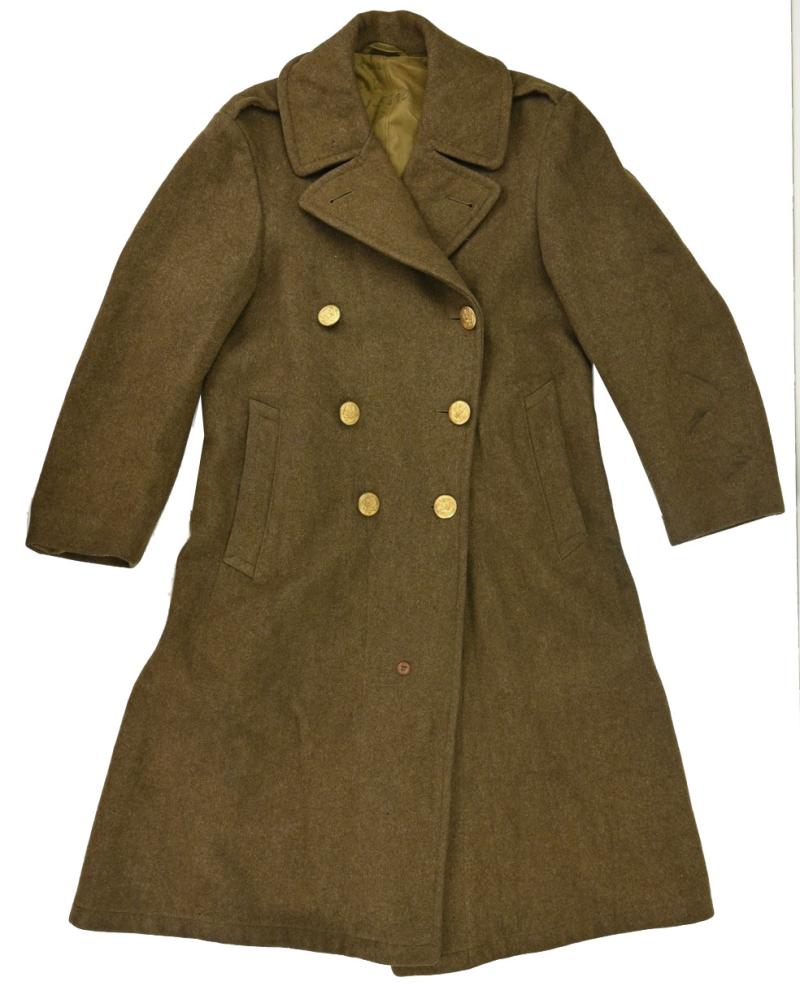 US WW2 Enlisted Men Wool Greatcoat