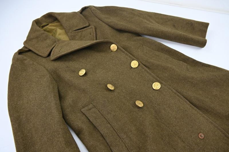 US WW2 Enlisted Men Wool Greatcoat