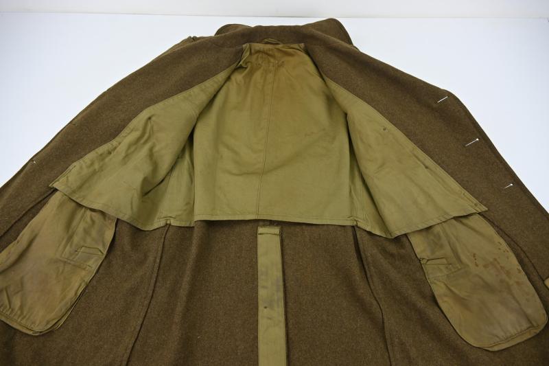 US WW2 Enlisted Men Wool Greatcoat