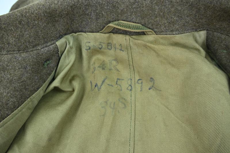 US WW2 Enlisted Men Wool Greatcoat