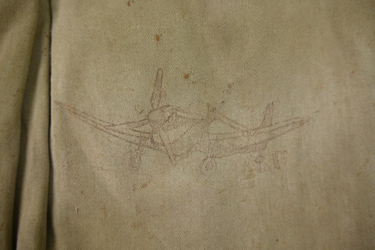 USAAF WW2 Named Musset Bag and Armband '43rd Ferrying Squadron'