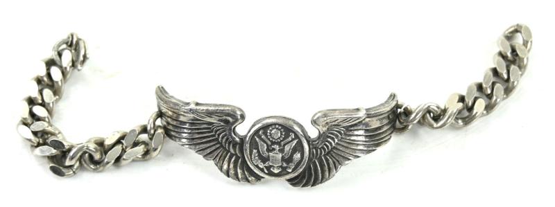 USAAF WW2 Named Musset Bag and Armband '43rd Ferrying Squadron'