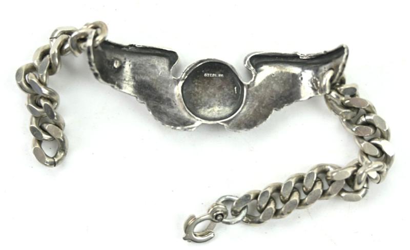 USAAF WW2 Named Musset Bag and Armband '43rd Ferrying Squadron'