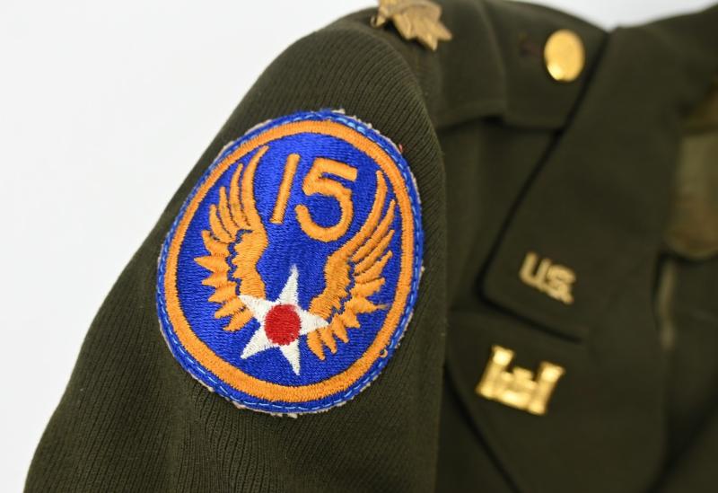 USAAF WW2 Class A Engineer Officer Tunic '15th Airforce'