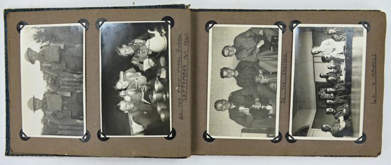 British WW2 Photo Album Royal Engineers