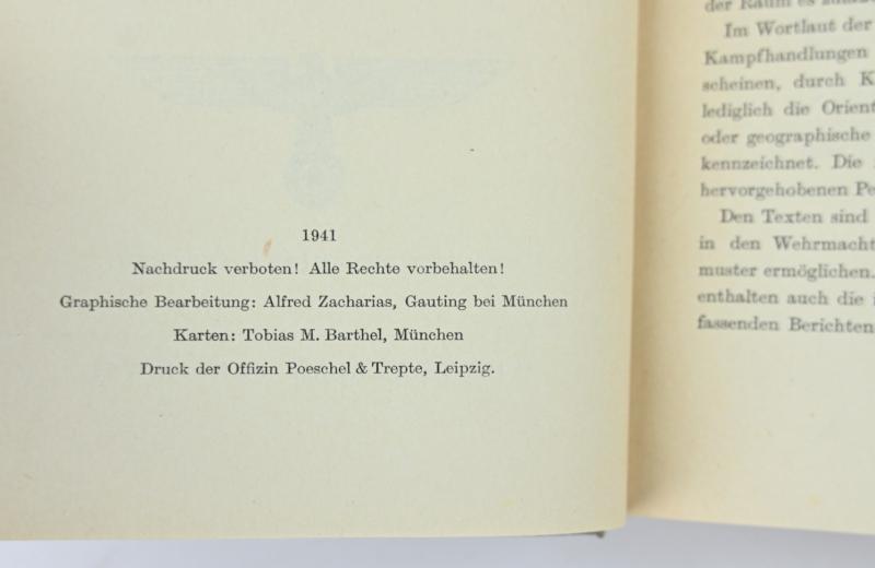 German WH Book 'Die Berichte des Oberkommandos der Wehrmacht 1940'