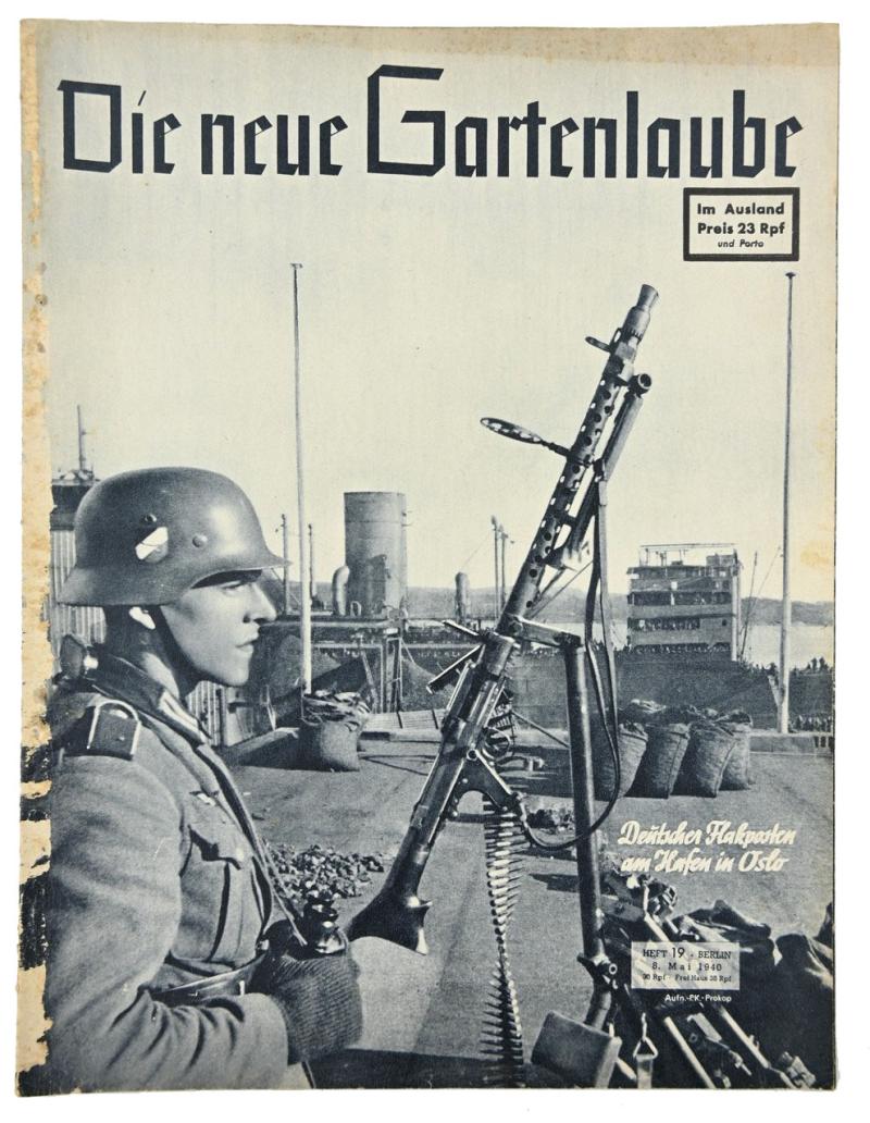 German Magazine 'Die Neue Gartenlaube' 8 May 1940