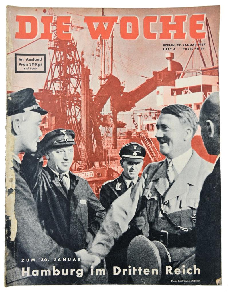 German Third Reich Magazine 'Die Woche' 1937