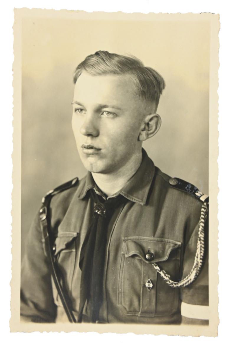 German Hitler Youth Portrait Picture