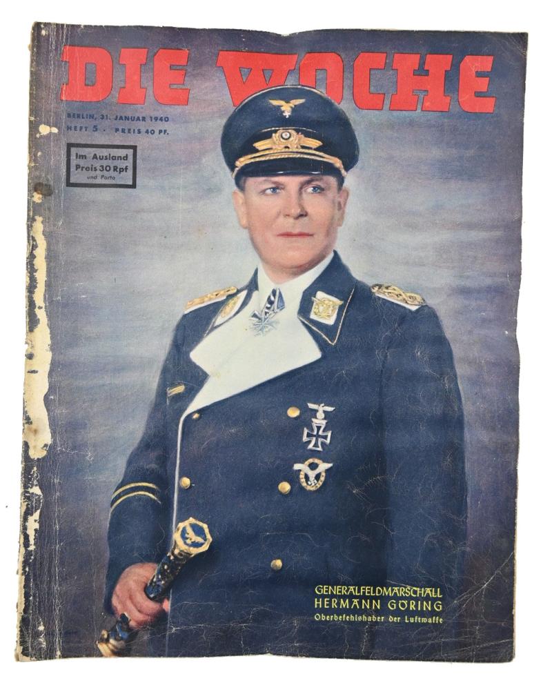 German Third Reich Magazine 'Die Woche' 1940