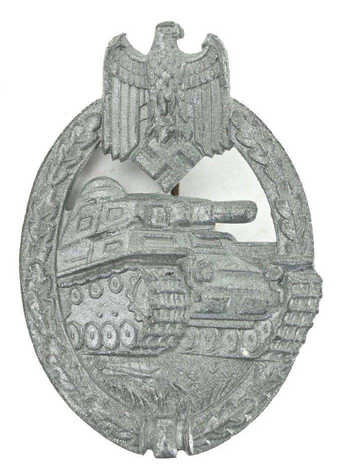 German Panzer Assault Badge in Silver FLL43