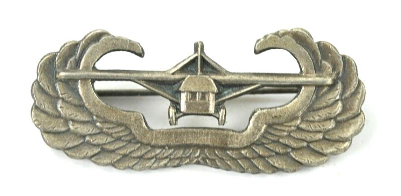 German WW2 Occupation Made Glider Badge 'Flying Doghouse'