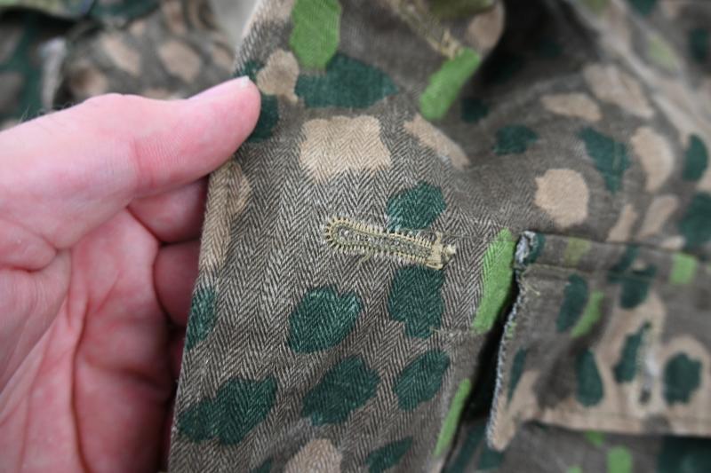 German Waffen-SS M44 Pea-Dot Camo Jacket