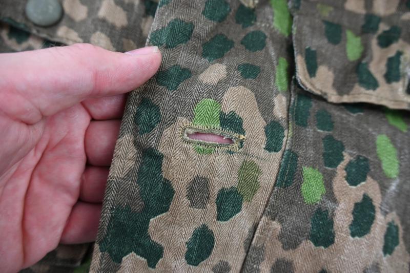 German Waffen-SS M44 Pea-Dot Camo Jacket