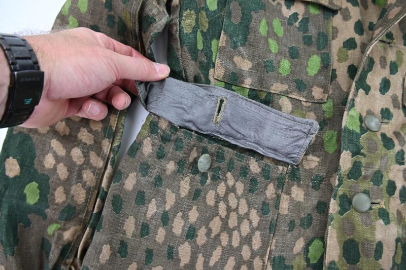 German Waffen-SS M44 Pea-Dot Camo Jacket
