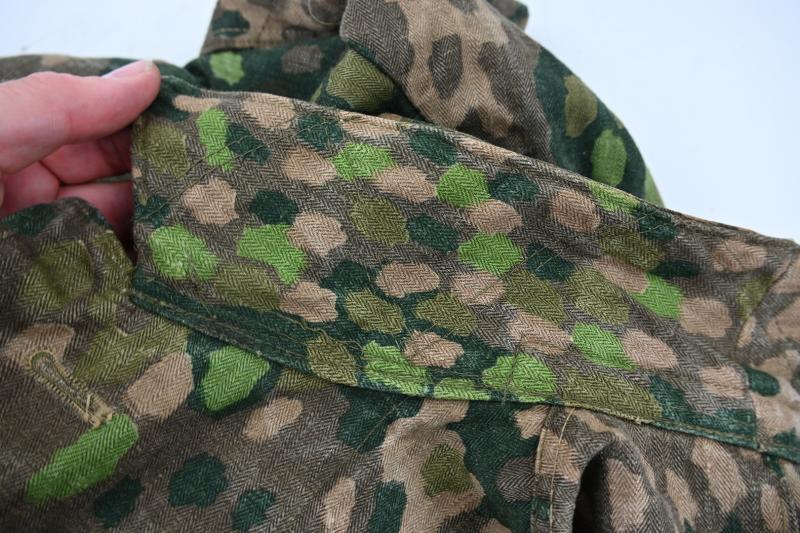 German Waffen-SS M44 Pea-Dot Camo Jacket
