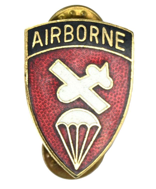 US WW2 Airborne Command DI Unit Crest Pin