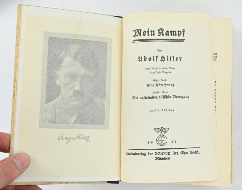 German Adolf Hitler Mein Kampf Book 1937