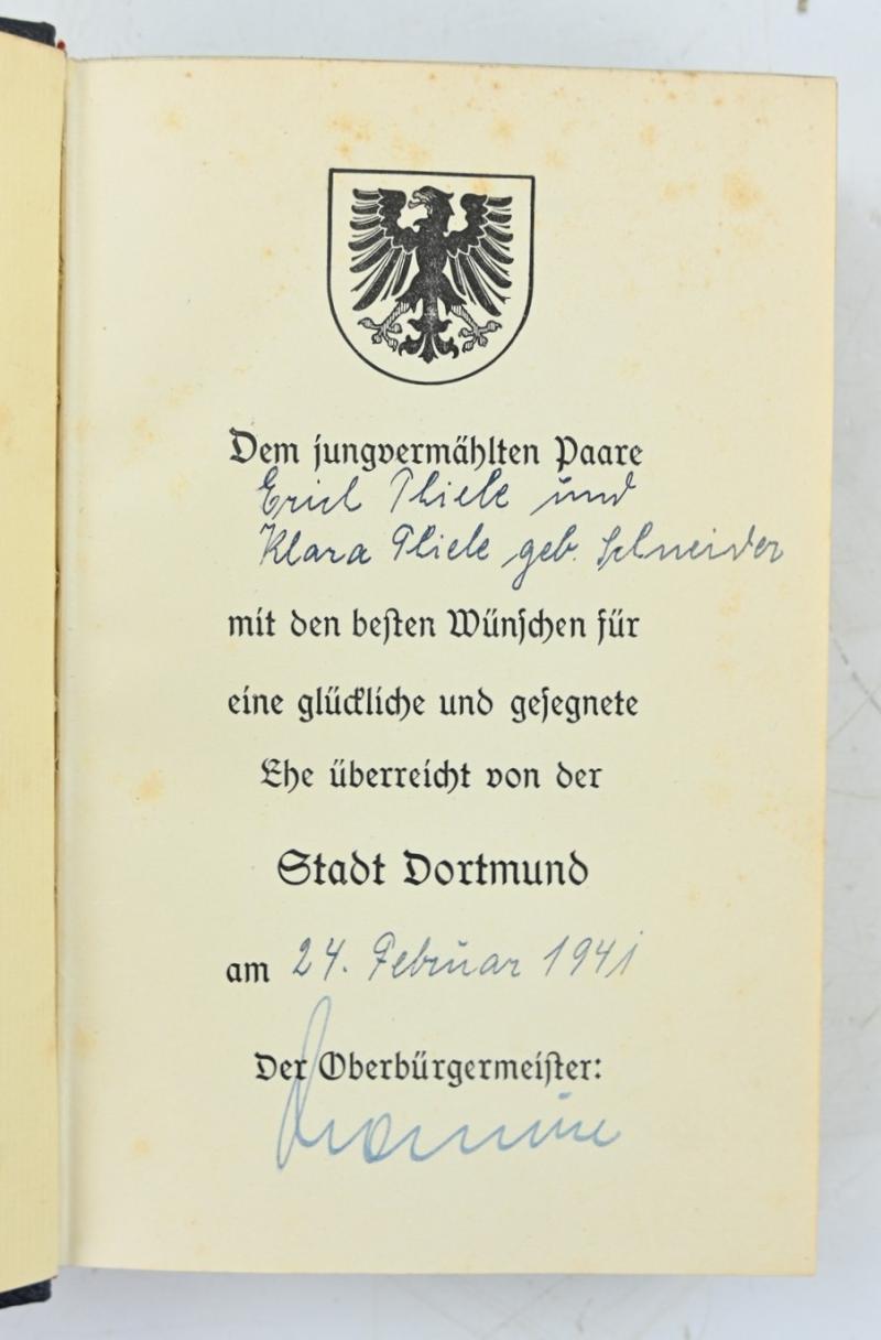 German Adolf Hitler Mein Kampf Book 'Dortmund'