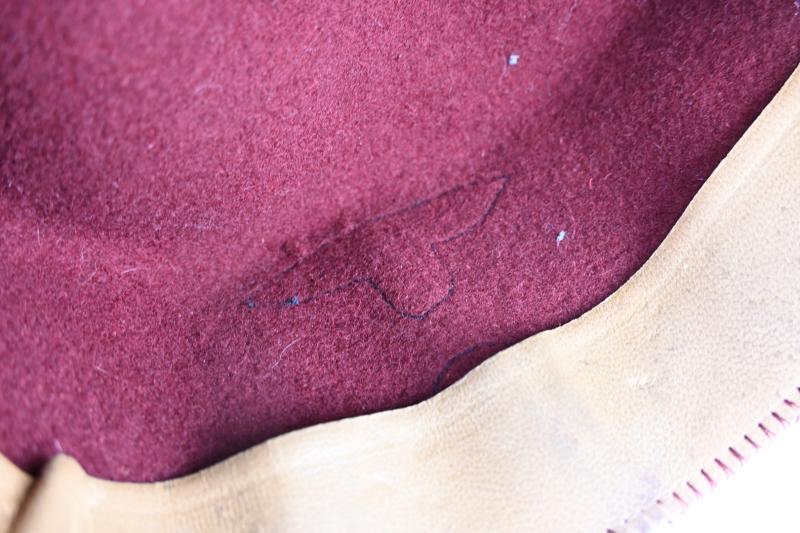 German Waffen-SS Maroon Red Fez