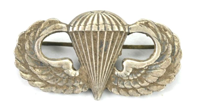 US WW2 Sterling Silver Jumpwing