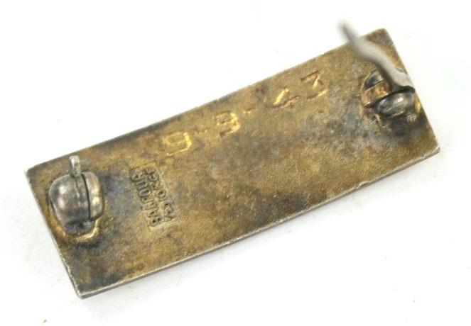 US WW2 Ingraved 2nd Lieutenant Rank Bar