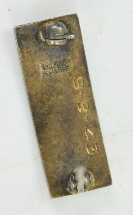 US WW2 Ingraved 2nd Lieutenant Rank Bar