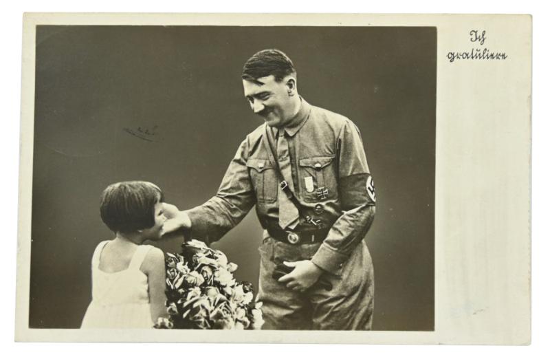 German Third Reich Postcard 'Adolf Hitler'