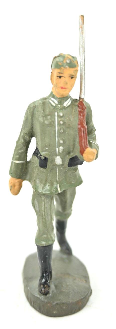 German Elastolin Toy Figure 'Infantry'