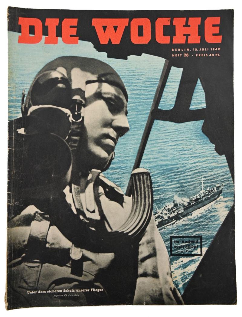 German Third Reich Magazine 'Die Woche' 1940