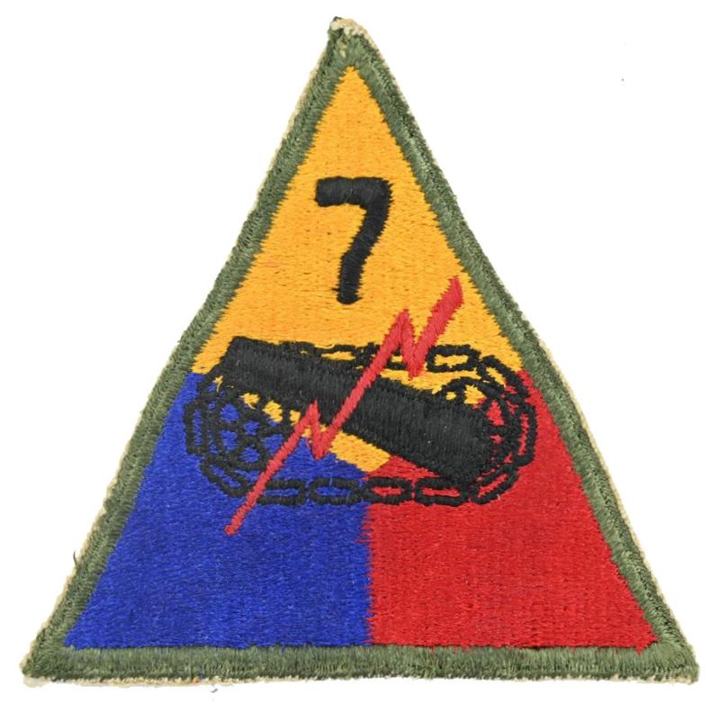 US WWII 7th Armoured Division SSI