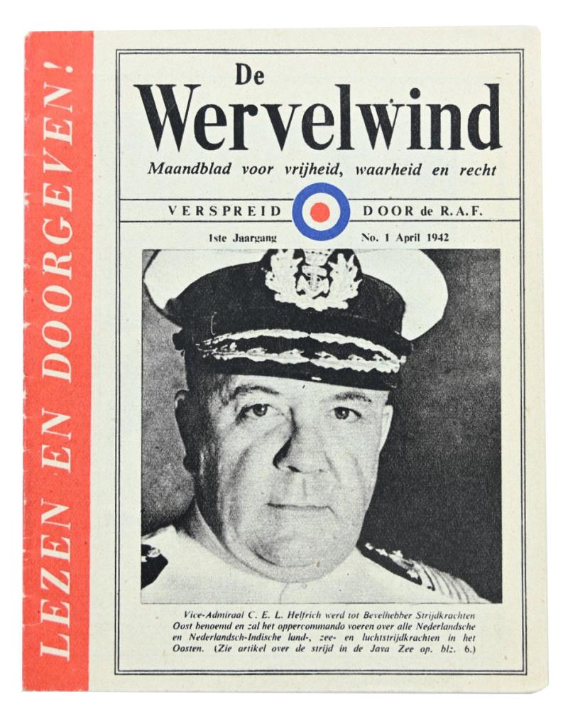 British RAF WW2 Droppingsbooklet 'De Wervelwind'