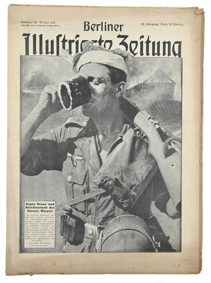 German Berliner Illustrierte Zeitung Newspaper 1941