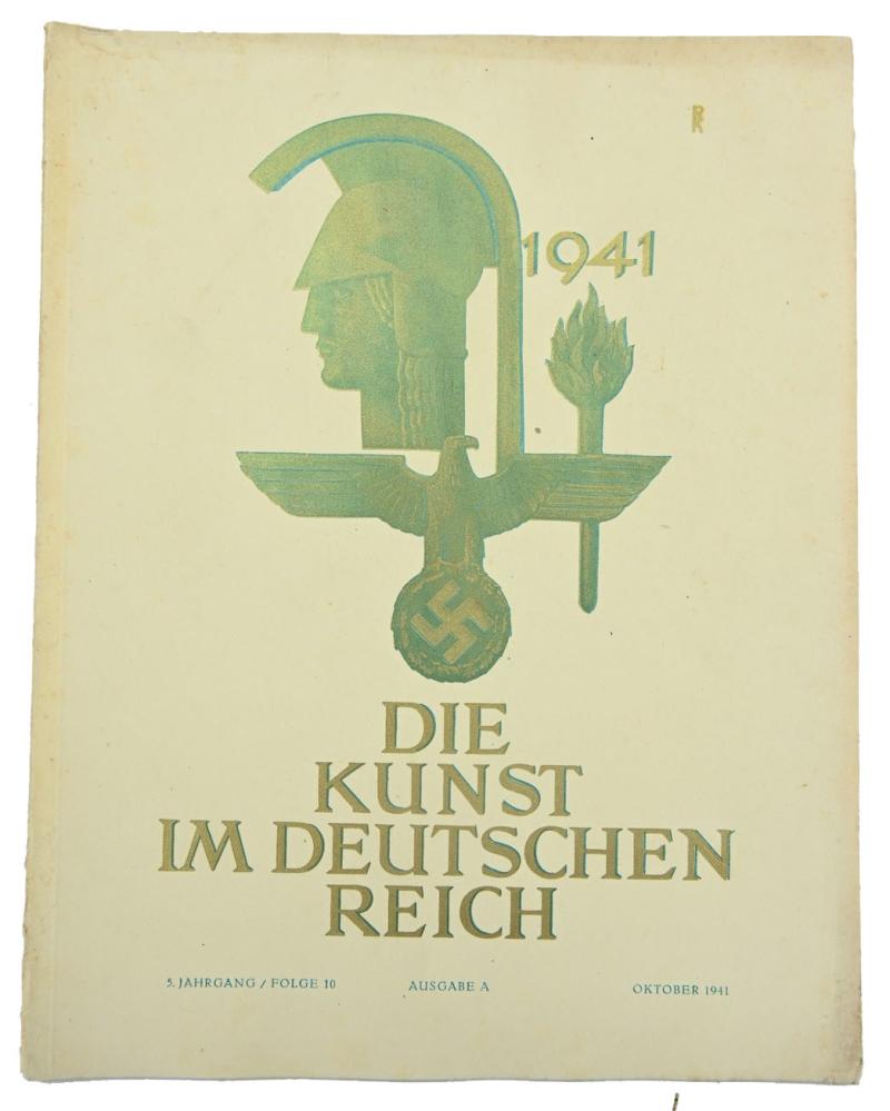 German Third Reich Magazine 'die Kunst im Deutschen Reich' 1941