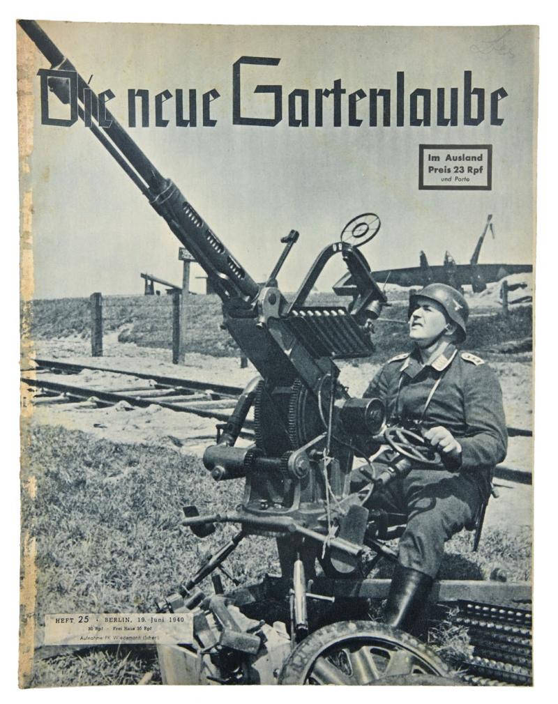 German Magazine 'Die Neue Gartenlaube' 19  June 1940