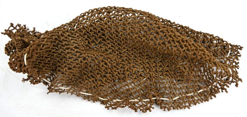US WW2 British Made Brown M1 Helmet Net