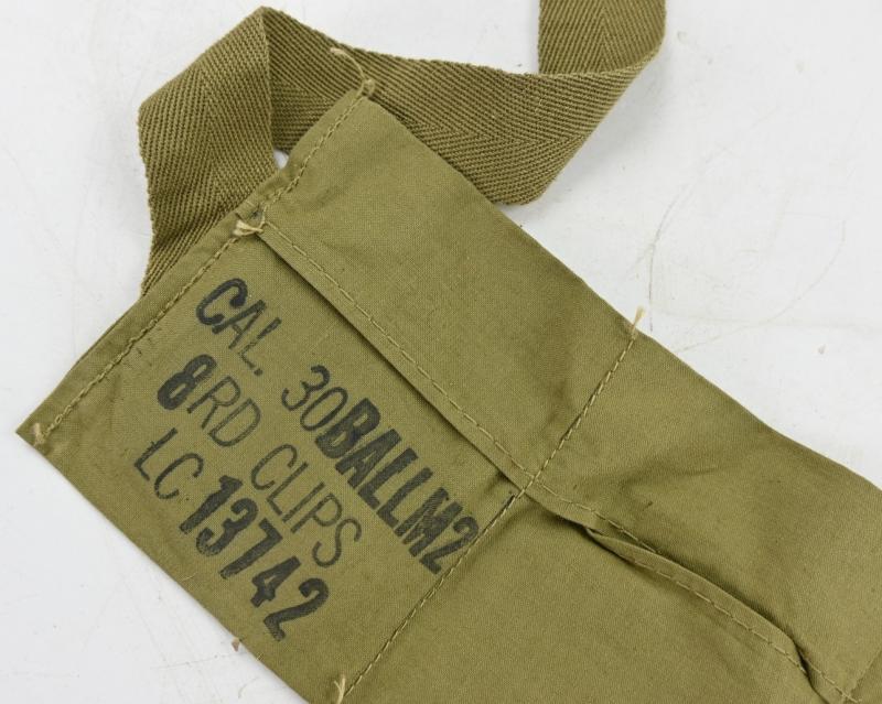 US WW2 M1 Rifle Ammo Bandoleer .30 Cal