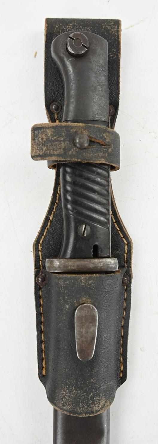 German WH K98 Mauser Bayonet with Frog '41cul'