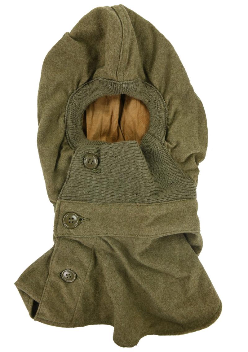 US WW2 Wool OD Special Gas Protection Hood