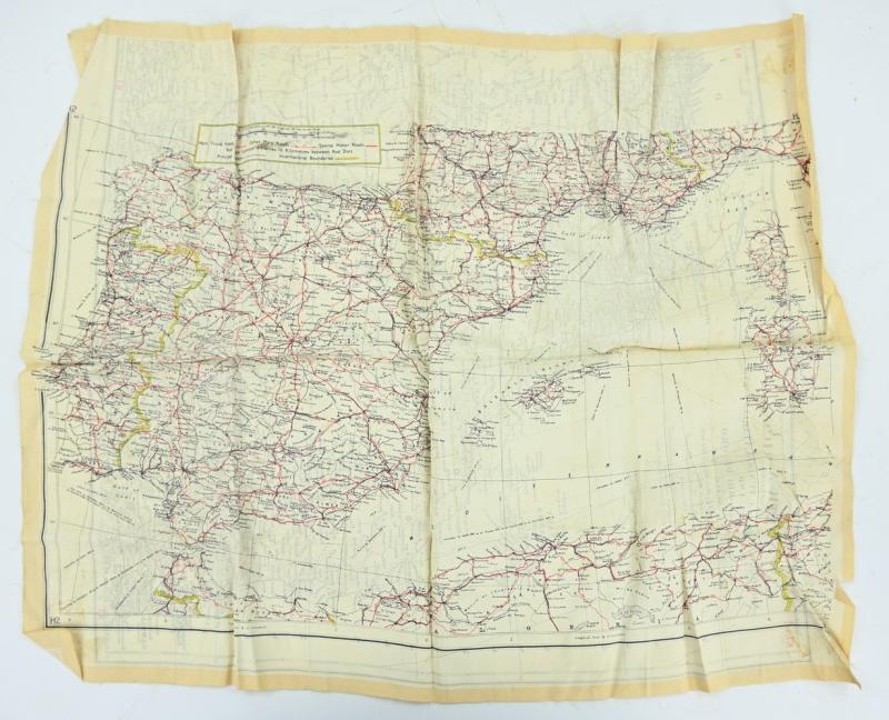 British RAF WW2 Escape Map 'North Africa'