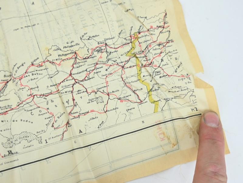 British RAF WW2 Escape Map 'North Africa'