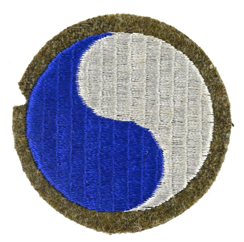 US WW2 29th Infantry Division SSI Small Version